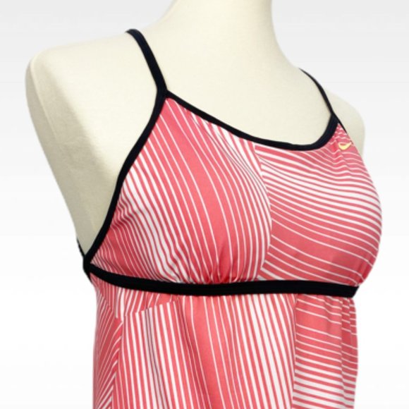 Nike Swim Striped Racerback Tankini Top - Picture 4 of 10